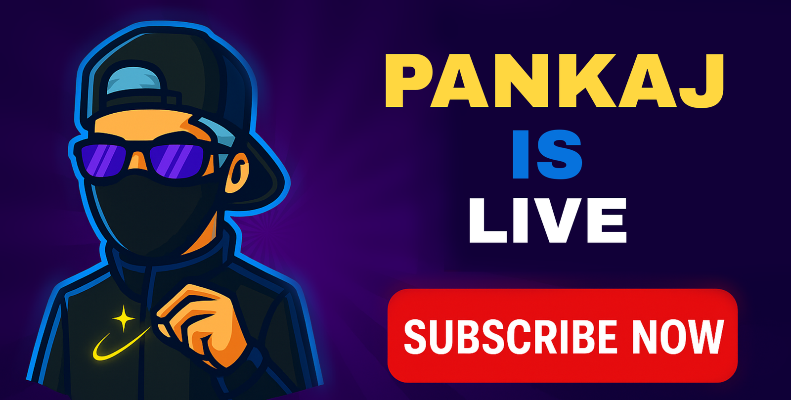 Pankaj is Live